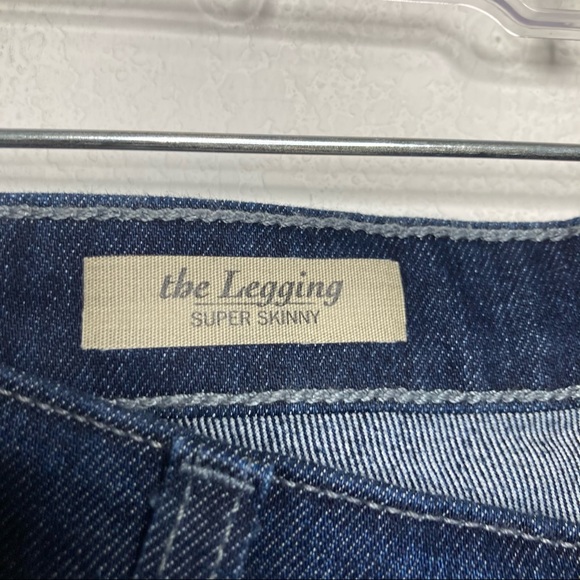 AG THE LEGGING Super Skinny Ankle Jeans Dark NWT - Picture 5 of 9